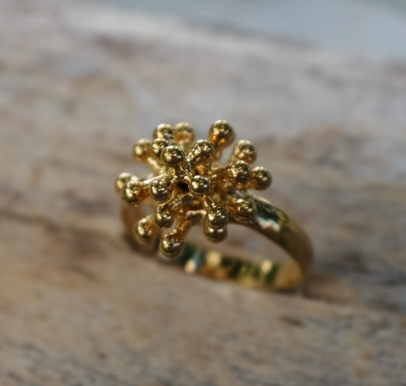 Vintage Gold-plated Ring - แหวนทั่วไป - โลหะ 