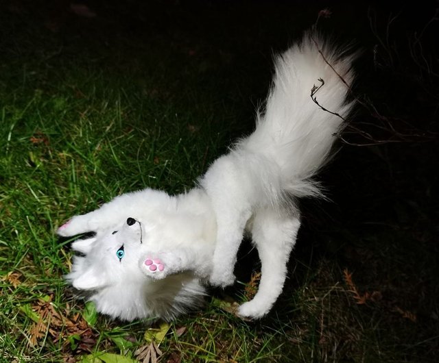 アートドール　狐 アートドールのきつねさん完成しました☆ 鬼猫に続きこの子も