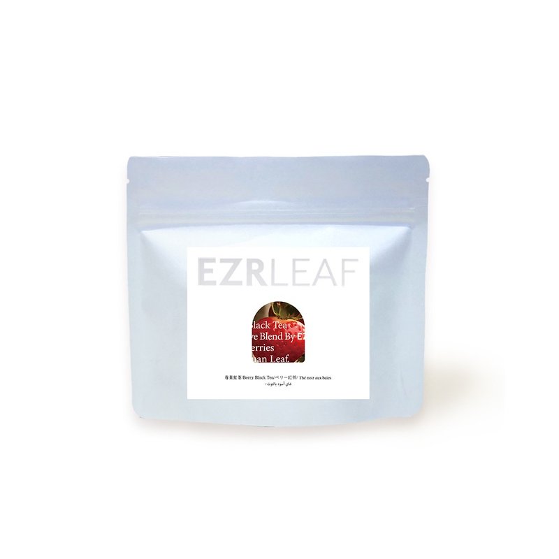 【EZR leaf】Berry black tea 12 pieces丨Economic and environmentally friendly bag - Tea - Other Materials 