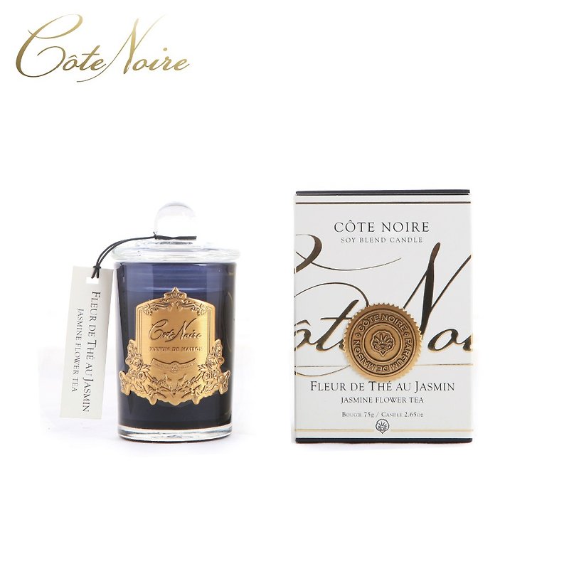 French Côte Noire Jasmine Jasmine Tea Fragrance Candle 75g - Fragrances - Other Materials 