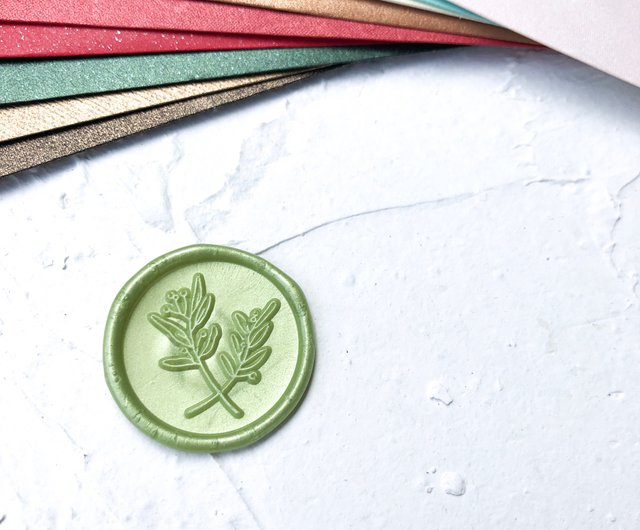 Sealing Wax sticker] Wedding invitation envelope sealing sticker│Classic  style│ - Shop Spring Wedding Invitation Stickers - Pinkoi