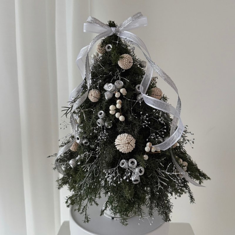 SEE 看見花藝設計|聖誕節|永生雪松 |聖誕樹|月光之樹雪松聖誕樹 - 乾燥花/永生花 - 植物．花 