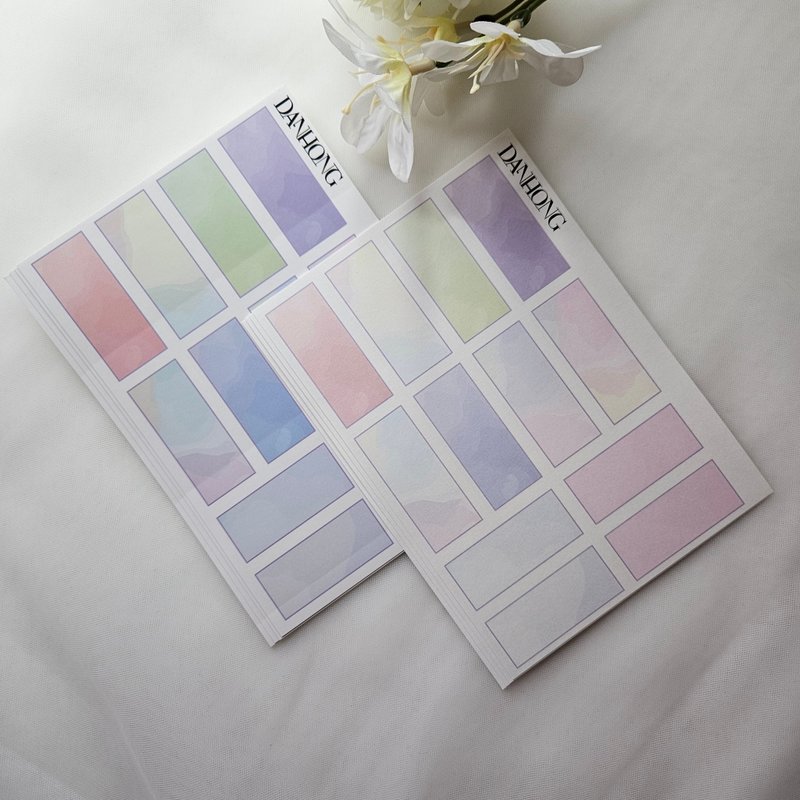 Sensitive label sticker _ 5 - 貼紙 - 紙 