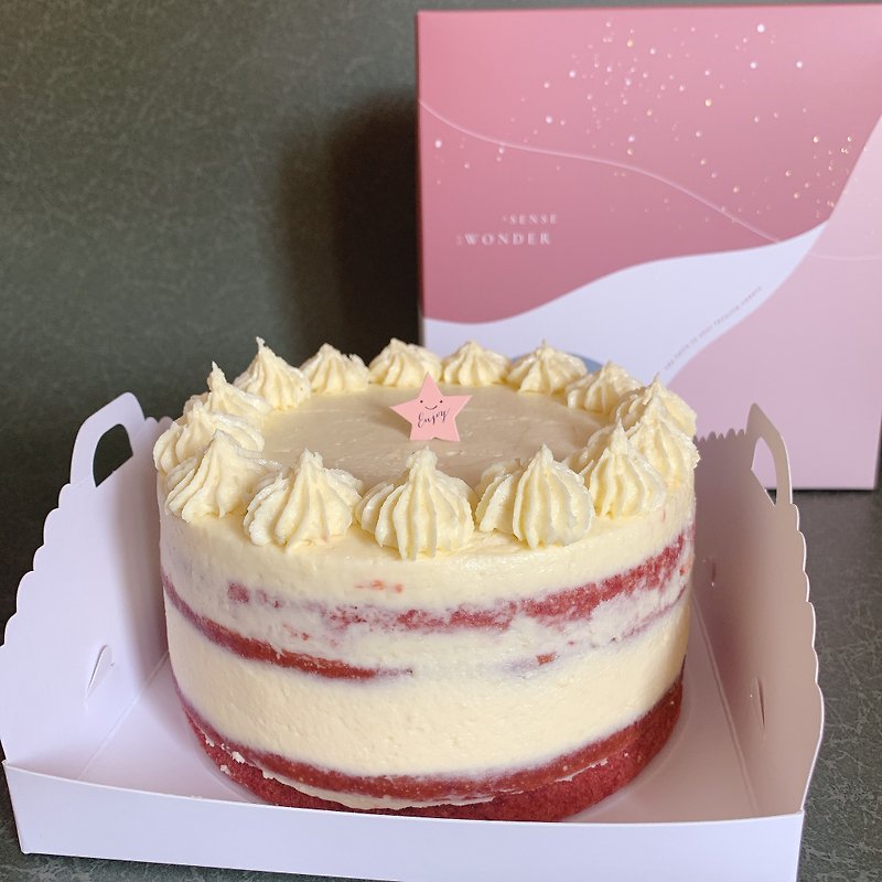 6" Red Velvet Cake - Cake & Desserts - Other Materials 