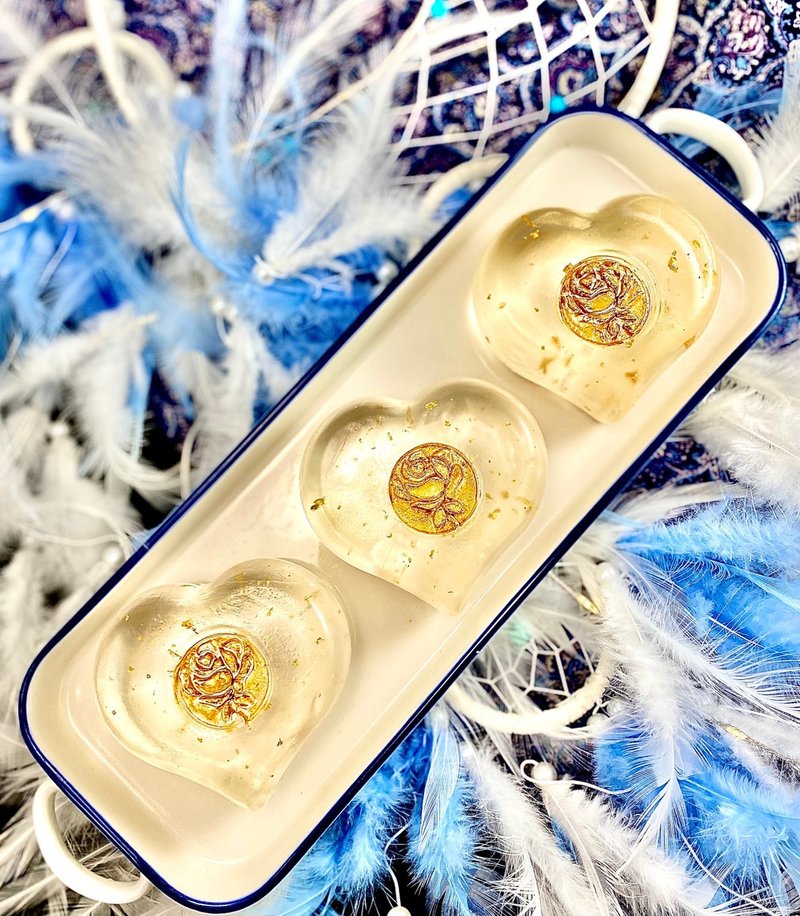 金箔胺基酸皂雙入禮盒(經SGS檢驗) - 肥皂/手工皂 - 其他材質 透明