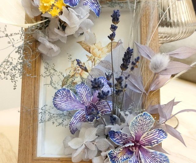 Qisi Art Ideas-Dry Flowers Dendrobium Orchid Photo Frames - Shop  chifloraldesign Dried Flowers & Bouquets - Pinkoi