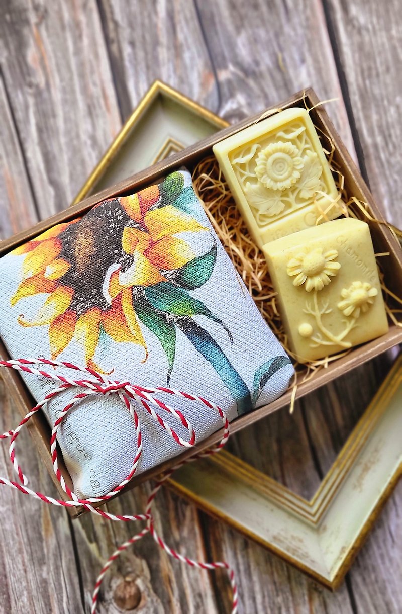 Hand-painted bag soap gift box - Fragrances - Cotton & Hemp 