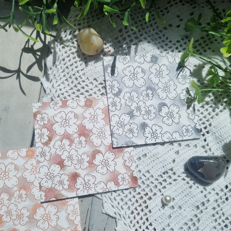 記事本-在田野上盛開的花 - 其他 - 紙 