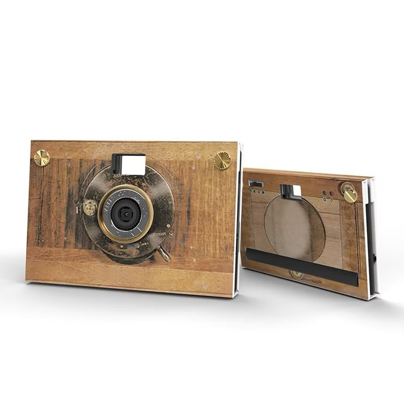 18MP Paper Shoot paper camera, vintage camera Series - Cameras - Paper Gray