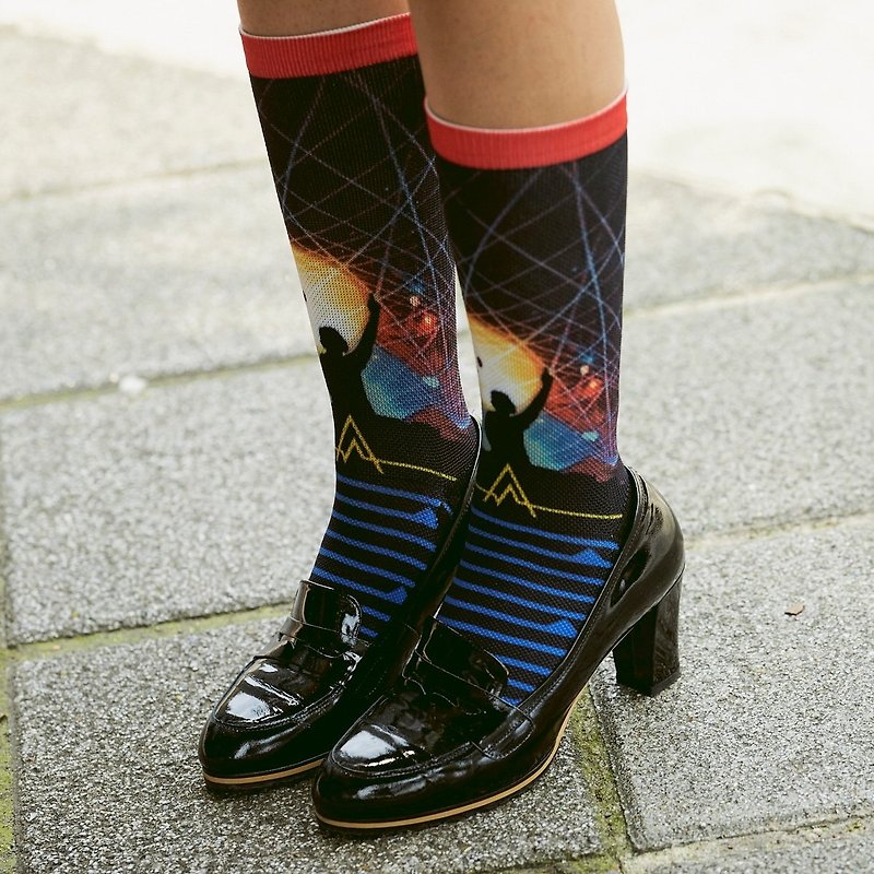 【LIFEBEAT】In Concert Athletic Crew Socks for men&women - ถุงเท้า - เส้นใยสังเคราะห์ หลากหลายสี