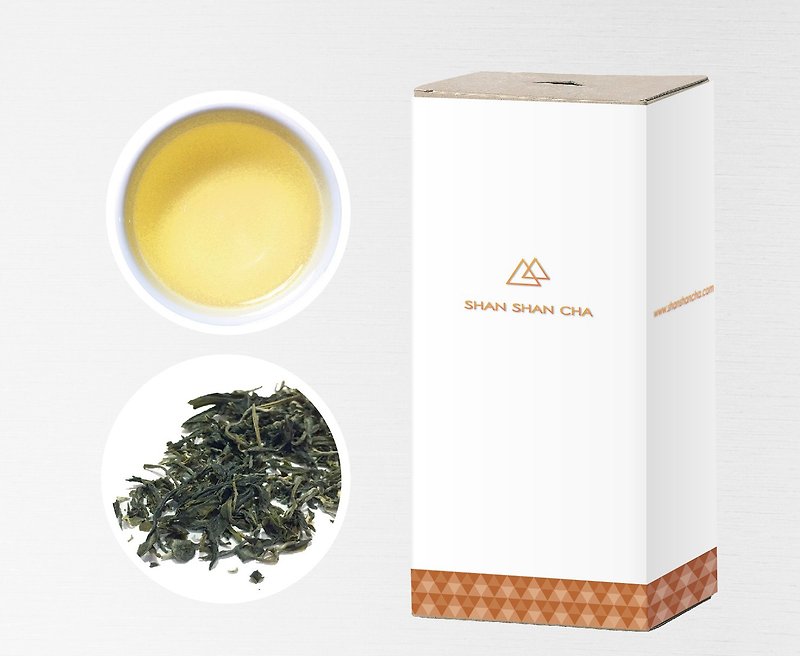 【シャンシャンライティー】自然農法翡翠翡翠緑茶リフィルパック（100g /箱） - お茶 - その他の素材 グリーン