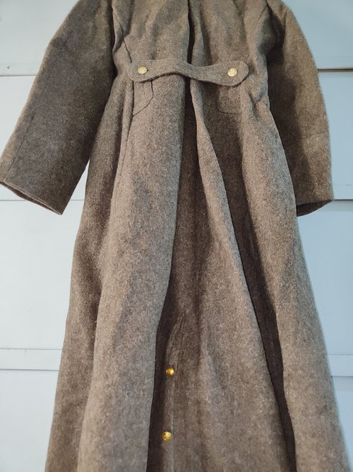 Vintage USSR Soviet Russian Overcoat Military Uniform RKKA