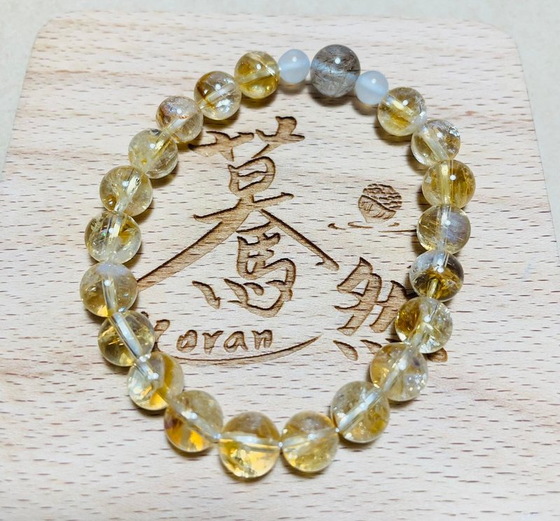 驀然(手環系列)黃金阿賽斯特萊--財富 - 手鍊/手環 - 水晶 黃色