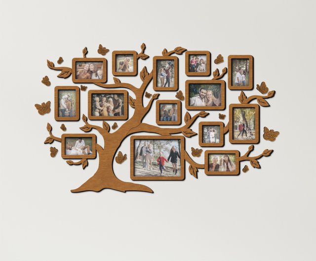 Wooden Tree outlets Photo Frame