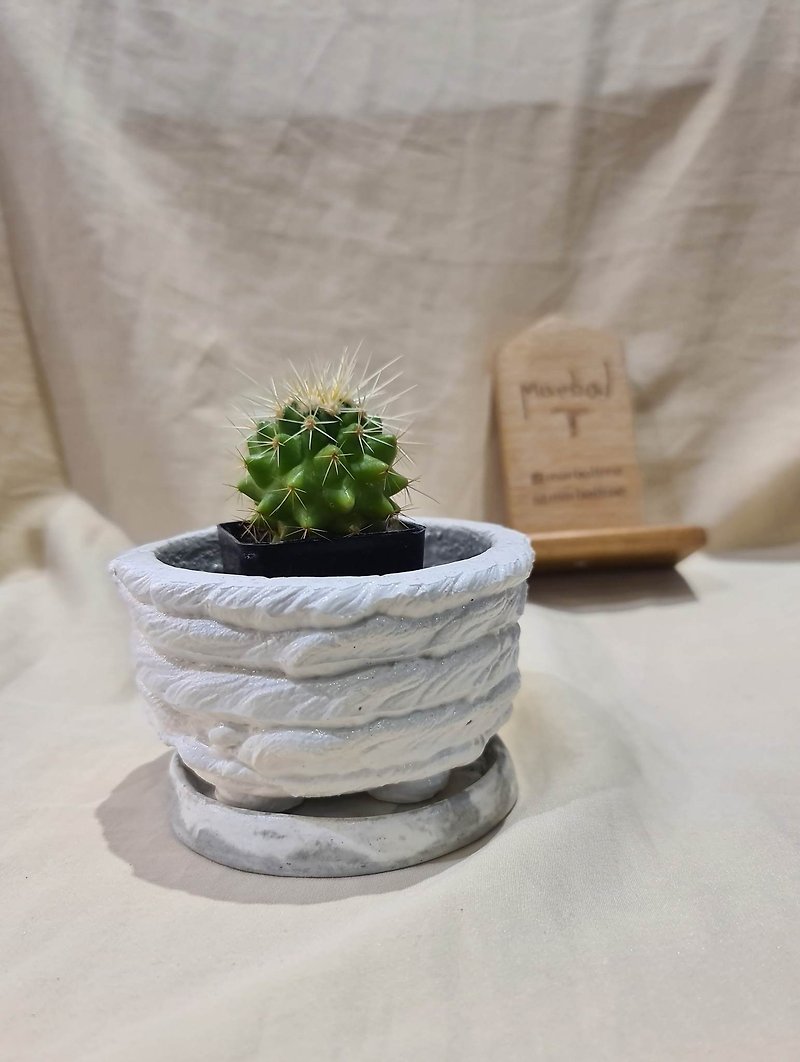plant pot marbaltree - Plants - Cement 