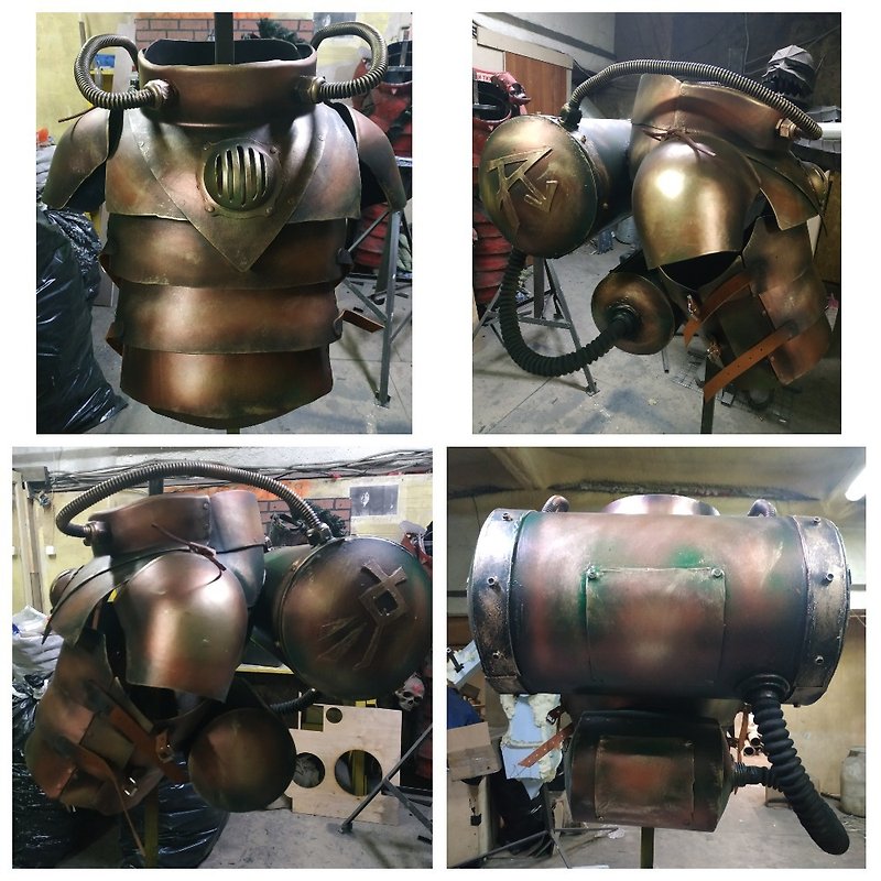 Skaven warlock engineer - cosplay armor - Warhammer Fantasy Battle larp armour - Other - Other Materials Multicolor