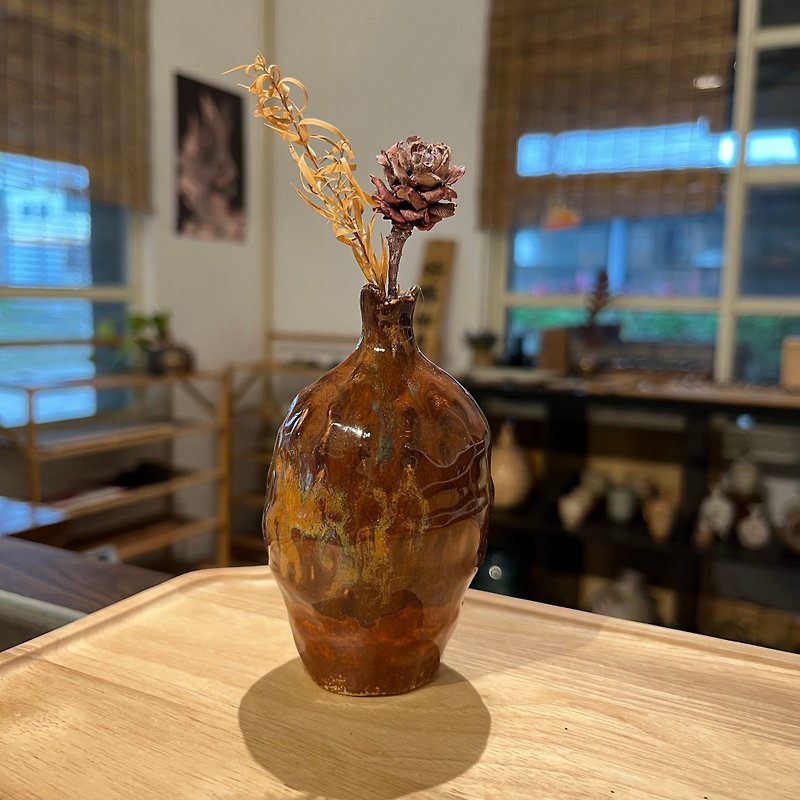 小花器 - 花瓶/陶器 - 陶 多色