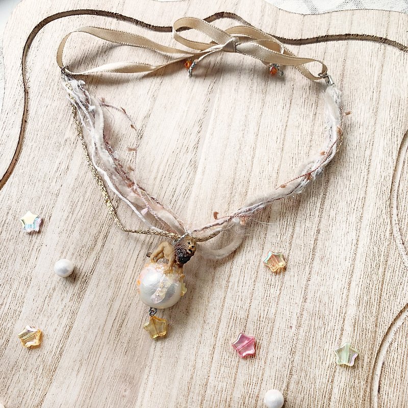 【Animal Planet-Lion】 - Chokers - Other Materials Gold