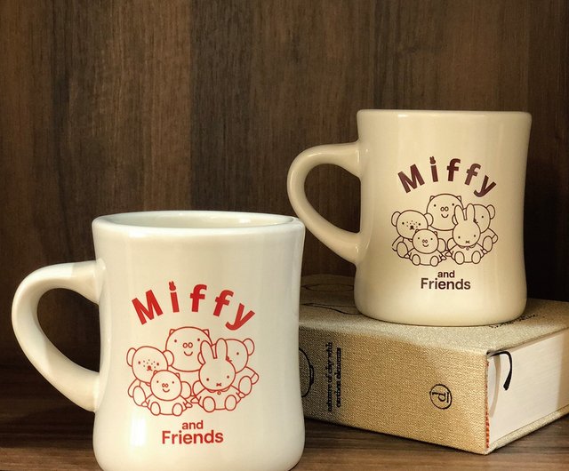 ミッフィー マグカップ 陶器　白　中古美品　希少品　【tj-0010】 ミッフィー マグカップ 陶器 白 中古美品 希少品 【tj-0010