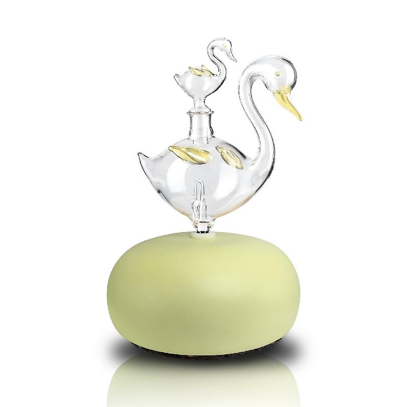 [Gift Essential Oil] Healing Dream Macaron#Dancing-Macaron Yellow Swan Mother’s Day Gift Box - Fragrances - Wood Yellow