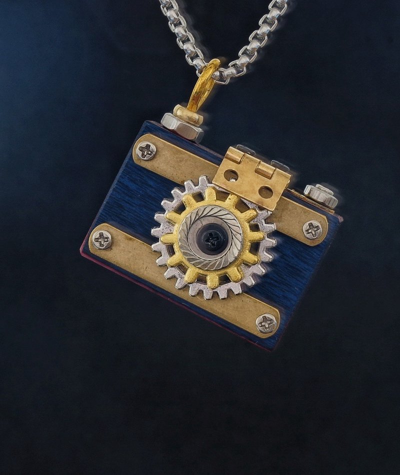 KUPACHU Robot # 306 - สร้อยคอ - ไม้ 