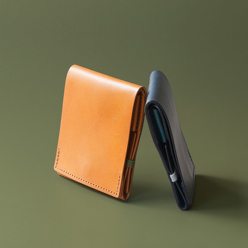 Genuine Leather Wallet, Compact, Minimalist, Small, Mini, Simple, Bifold, Card Holder, Slim, Smallest, Vegetable-tanned Leather - Wallets - Genuine Leather 