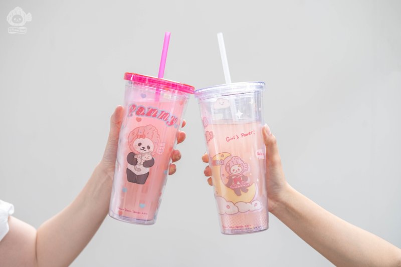 白熊百貨PlanetBear | 夏日繽紛透感杯 - 咖啡杯/馬克杯 - 其他材質 粉紅色