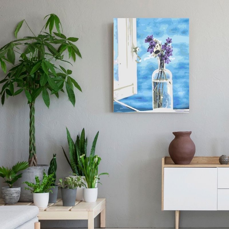 Other Materials Illustration, Painting & Calligraphy - Fresh and elegant creative digital oil painting【Sales list】