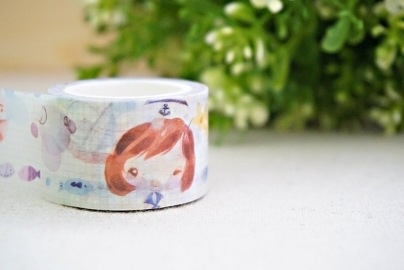 My Best Friends Japanese washi tape me and the sea bird