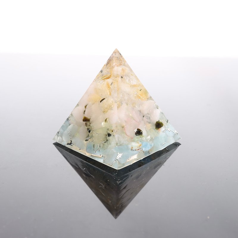 [Valentine&#39;s Day Gift] Transparent Series-Dream Catcher Orgonite Titanium Powder Crystal Therapy