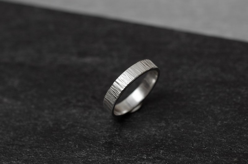 [Taichung Metalworking] Light Bark Sterling Silver Ring Wedding Ring Metalworking Experience (1 person can start the class - Metalsmithing/Accessories - Sterling Silver 