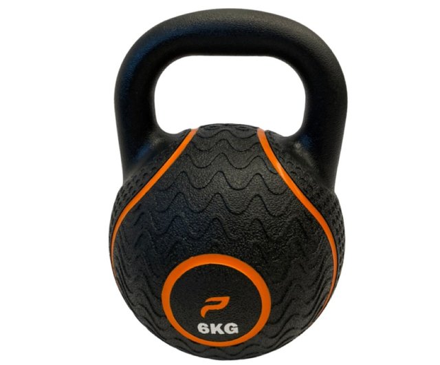 RUBBER KETTLEBELL 6KG