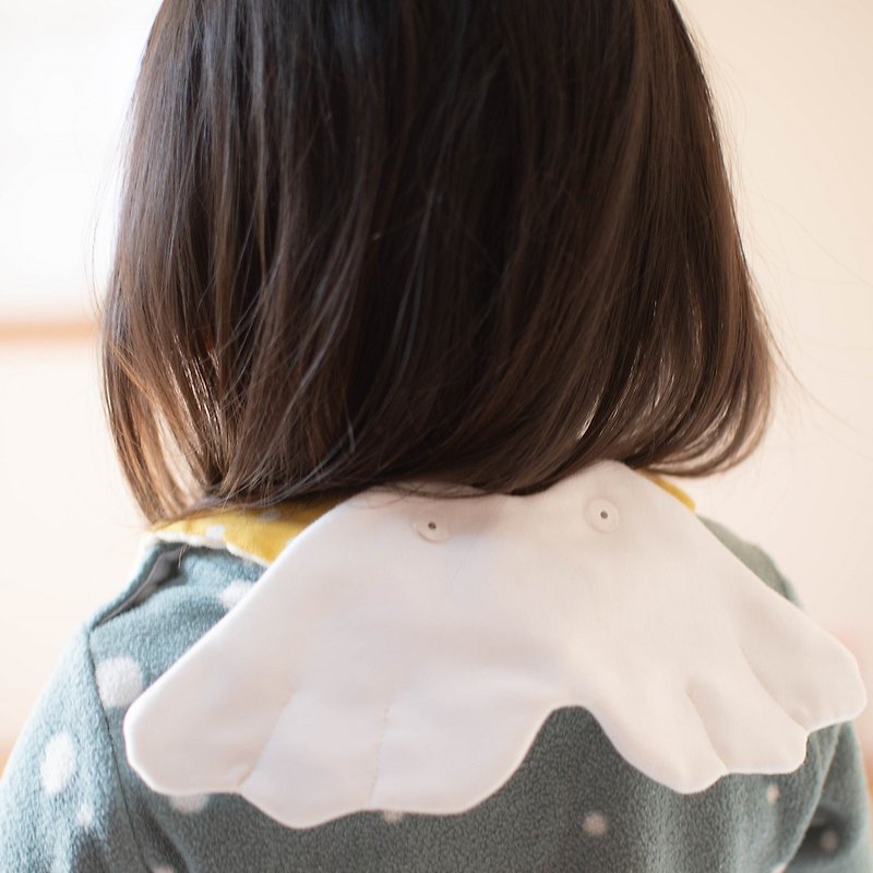 Optional item: Angel wing - ผ้ากันเปื้อน - ผ้าฝ้าย/ผ้าลินิน ขาว