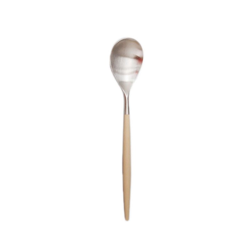 葡萄牙 Cutipol  MIO  奶茶銀  點心匙 - 刀叉/湯匙/餐具組 - 不鏽鋼 卡其色