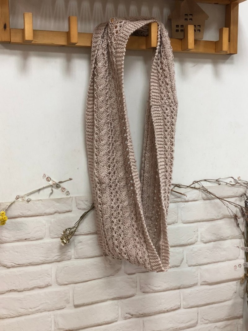 Wool Knit Scarves & Wraps Khaki - ChiChi Handmade-Handmade Wool Neck/Sneck [Non-prickly Series]