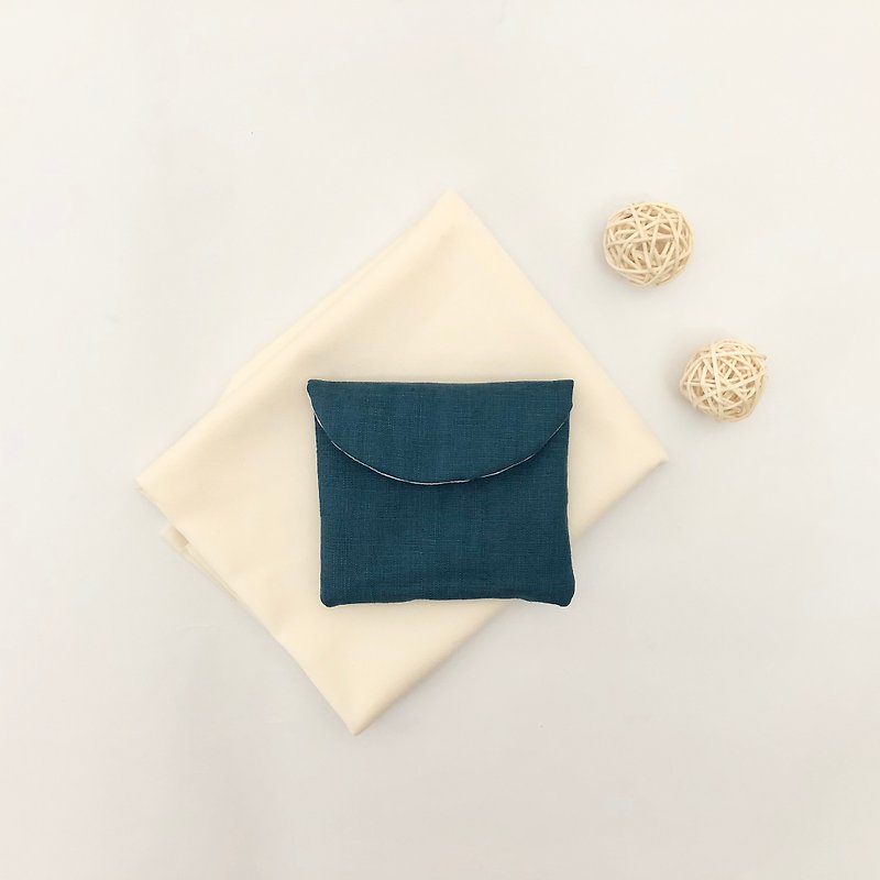 客製化選布-經典藍色衛生棉包 生日禮物 送禮