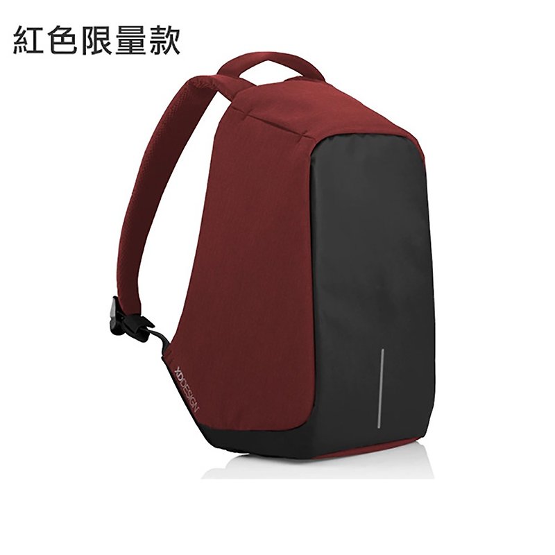XDDESIGN 終極安全防盜後背包-紅色限量款 - 後背包/書包 - 聚酯纖維 紅色