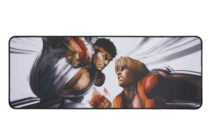 街霸二代官方美術圖滑鼠墊 (街頭霸王/快打旋風/Street Fighter - 滑鼠墊 - 橡膠 