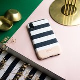 Alto iPhone XR Denim Leather Case – Zebra