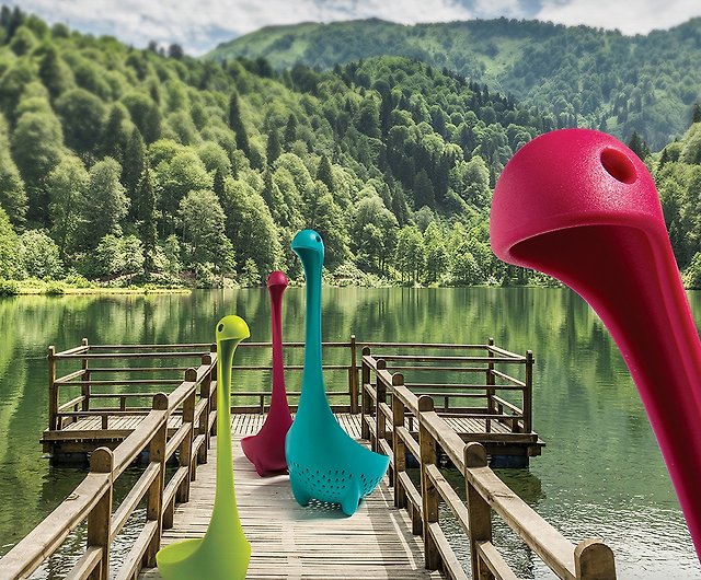 Nessie The Loch Ness Monster Soup Ladle - Green 