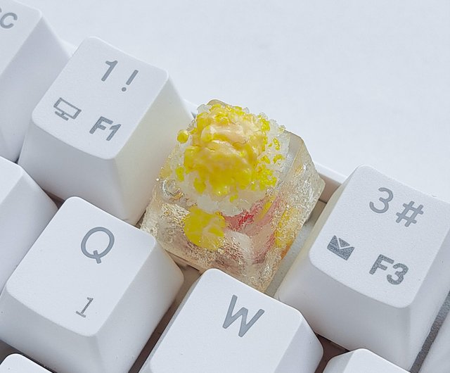 かき氷なキーキャップ 夏限定 選べる3種 いちご メロン レモン