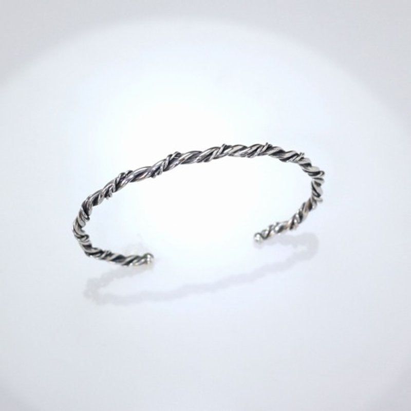 Pinkoi Proxy Purchase -  Sv925 Spiral Bangle - Bracelets - Other Metals 