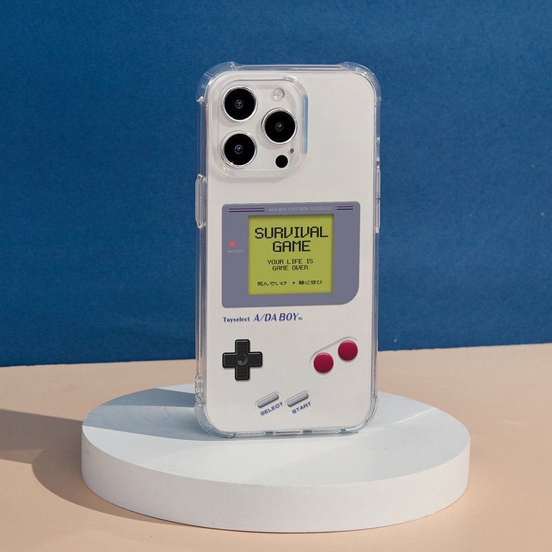 A/DA阿達掌上遊戲全氣囊防摔iPhone手機殼 - 手機殼/手機套 - 塑膠 透明