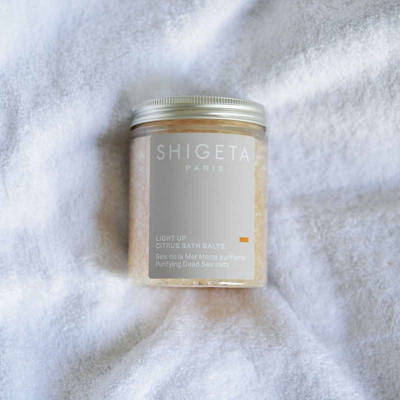 French SHIGETA Citrus Awakening Bath Salt - Other - Essential Oils Transparent