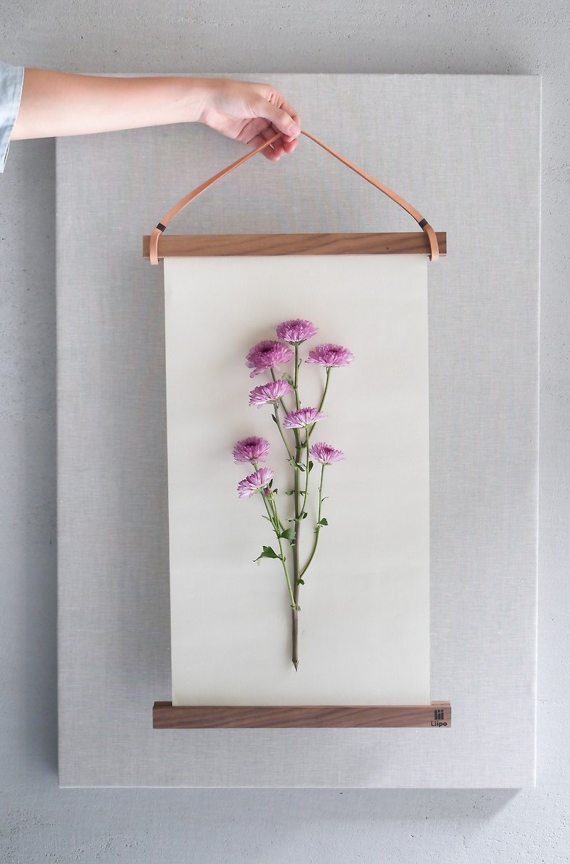 Wooden Poster Hanger / Poster M / L - Posters - Wood Brown