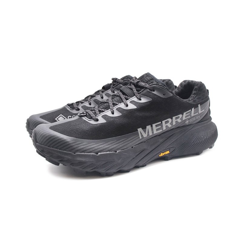 MERRELL AGILITY PEAK 5 GTX outdoor fitness lightweight jogging cross-country shoes for men - black - รองเท้าวิ่งผู้ชาย - วัสดุกันนำ้ 