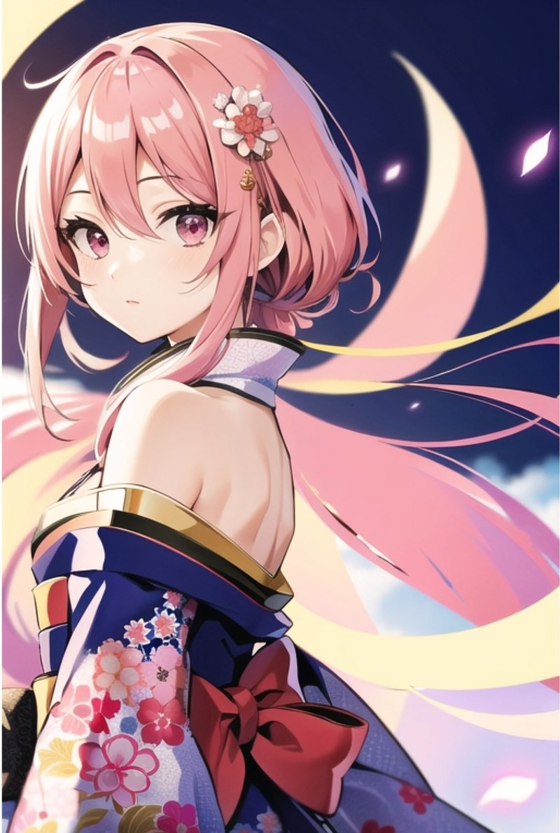 オリジナル人物ステッカー　No.129 - 貼紙 - 紙 