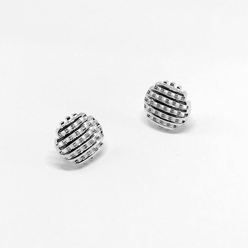 Light Food Muffin│925 Sterling Silver Handmade Earrings