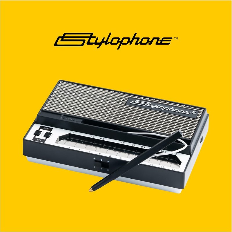 【Stylophone】 S-1 口袋合成器 掌上型迷你樂器 玩具電子琴 - 科技小物 - 塑膠 黑色