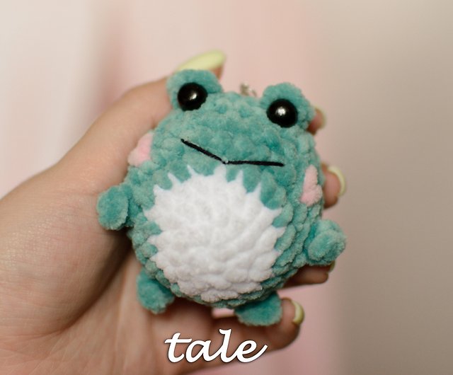 Crochet Tiny Frog Plush or Keychain Mini Frog Handmade Frog Mini Frog Plush  -  Finland